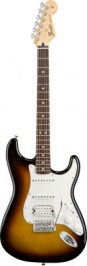 FENDER STANDARD STRATOCASTER HSS RW BROWN SUNBURST TINT